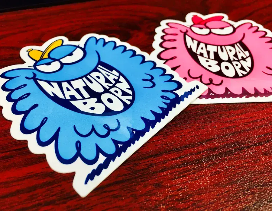 Stickers recortados para el café Nativo