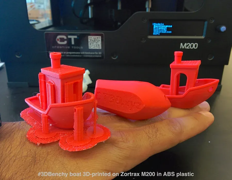 Señalética para un evento impreso en 3D