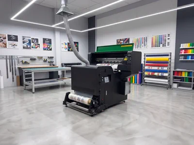 Impresora DTF textil del taller